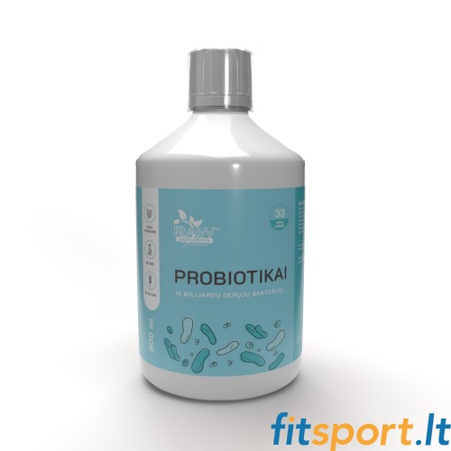 Probiootikumid toorpulbrid (kuni 10 miljardit bakterit portsjoni kohta) 500 ml 